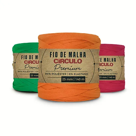 CÍRCULO | Fio de Malha Premium (Trapillo)