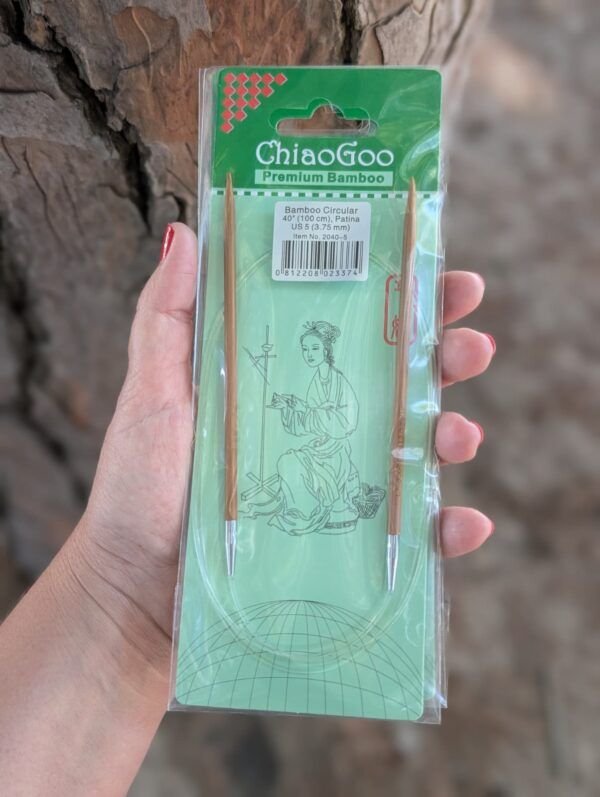 Agujas ChiaGoo de bambú fijas - Imagen 6