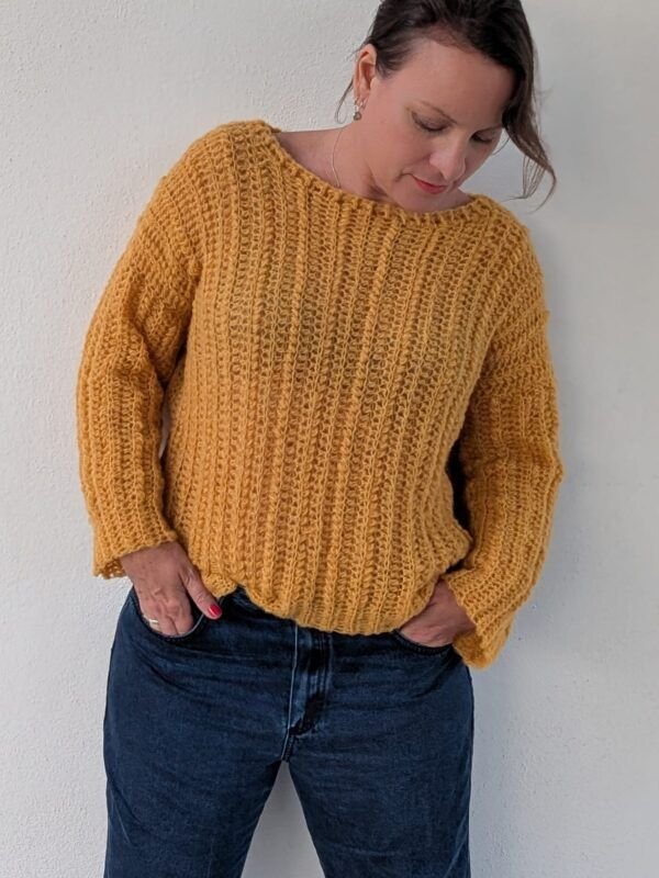 Patrón Nube Sweater
