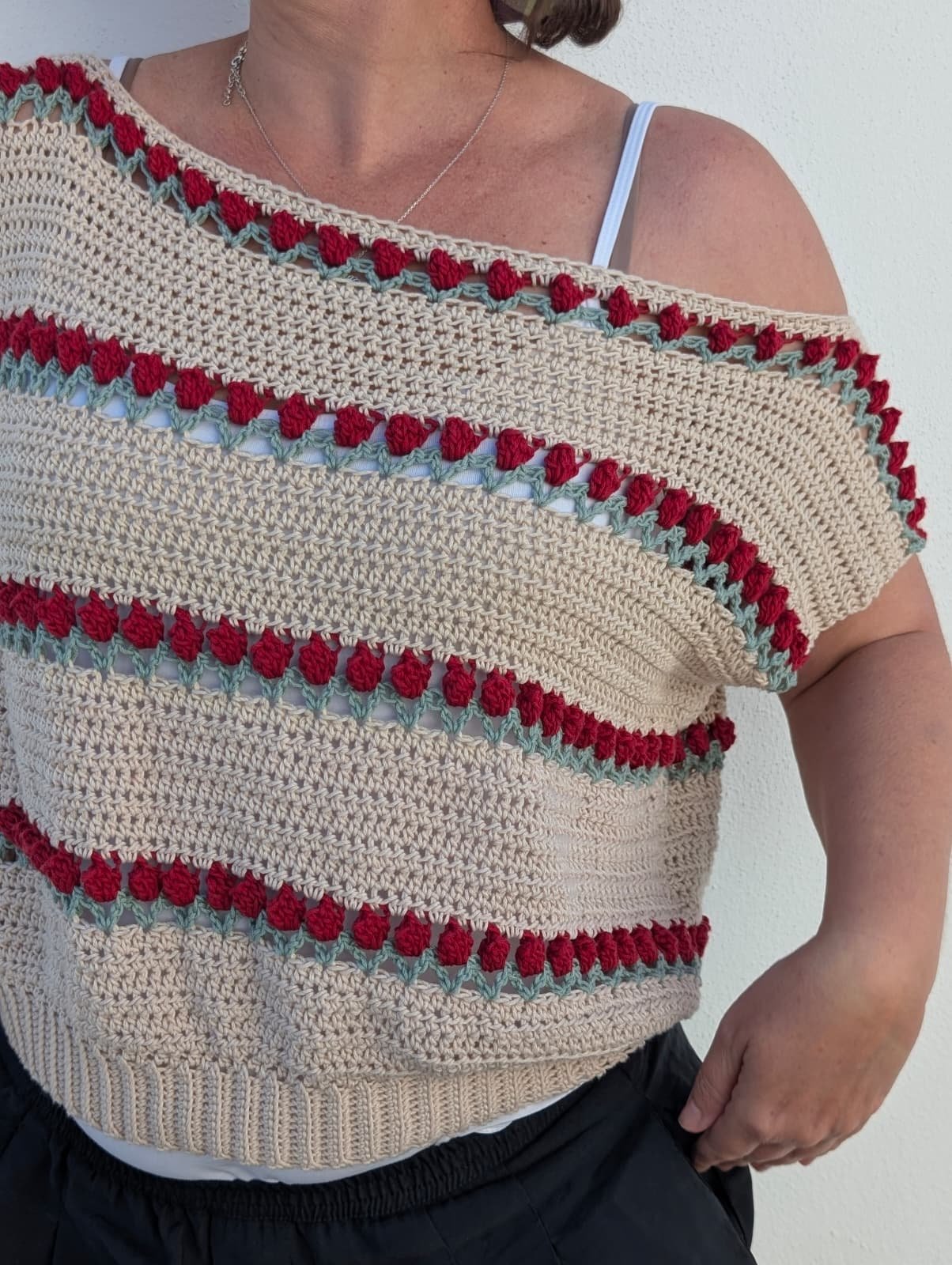 Patrón | Top Tulipanes - Imagen 4